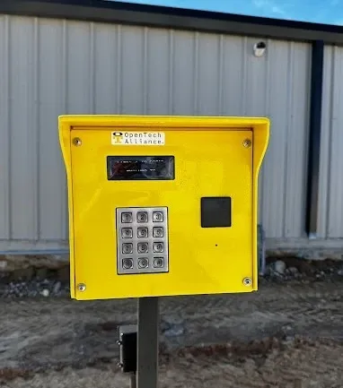 Keypad at Overflow Garage