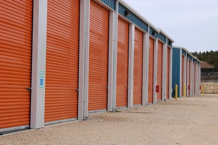 Drive up units at Overflow Garage