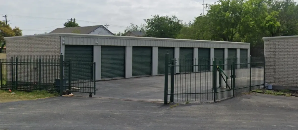 Security gate at Overflow Garage